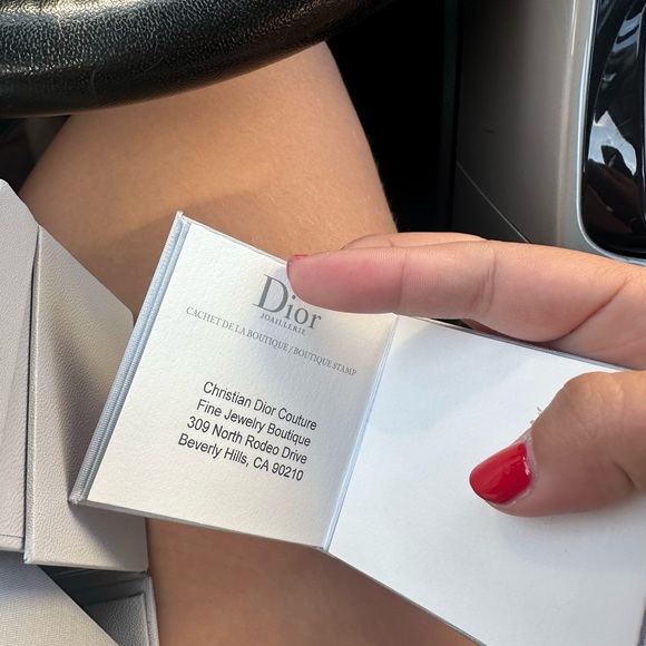 Dior ring on 14k gold and 0.1c diamond - Picture 3 of 6